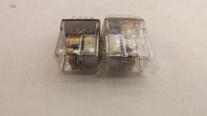 LOT OF 2 CII TECHNOLOGIES 136-62T3A1 RELAYS 120/240 V AC 28 VDC 1/4 HP T22151