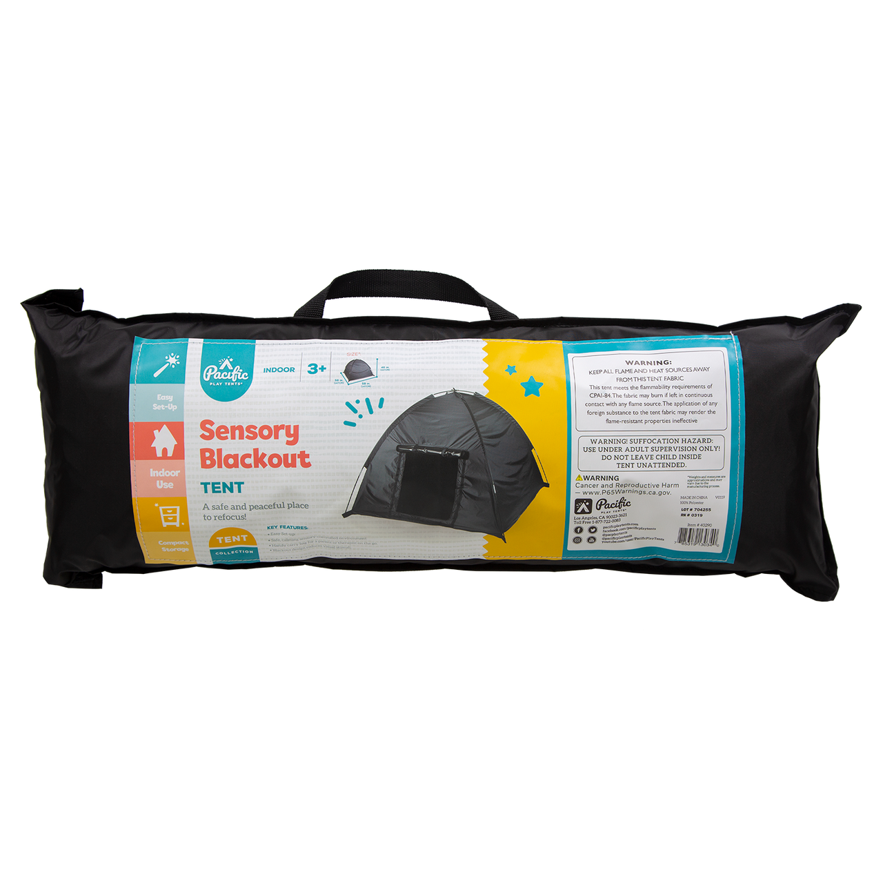 Sensory Blackout Play Tent Pacific Play Tents