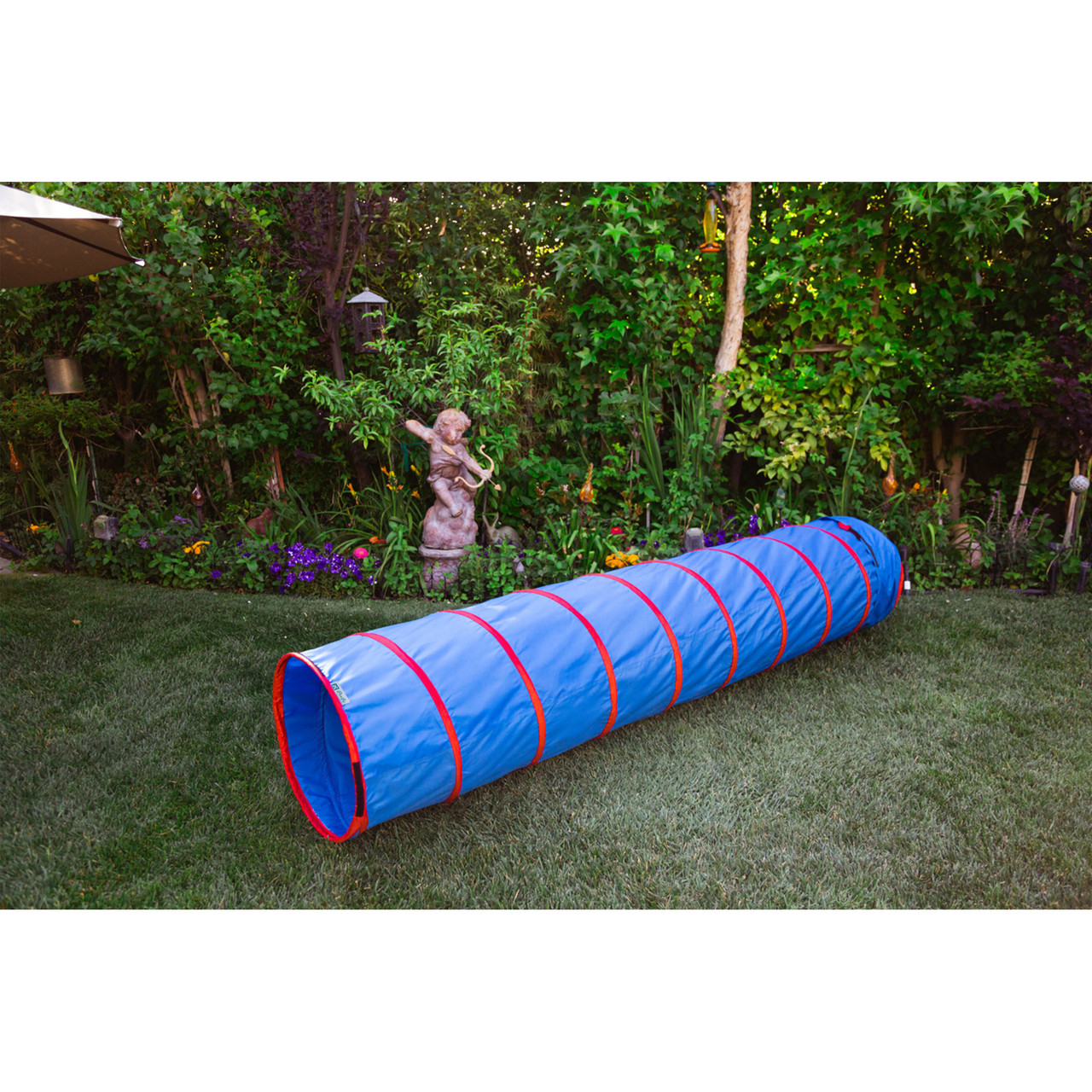 Blue/Red 9' Institutional Tunnel - Pacific Play Tents