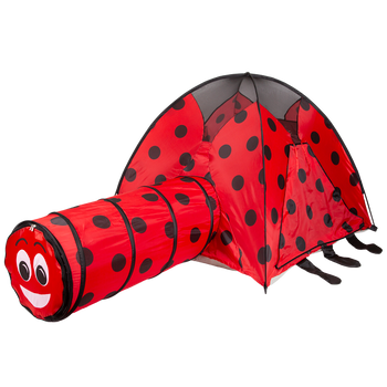 Ladybug Tent + Tunnel Play Combo