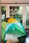 Super Duper 4-Kid II Dome Tent - Blue / Green / Orange