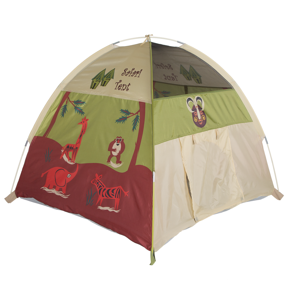 Jungle Safari Tent + Tunnel Play Combo Pacific Play Tents