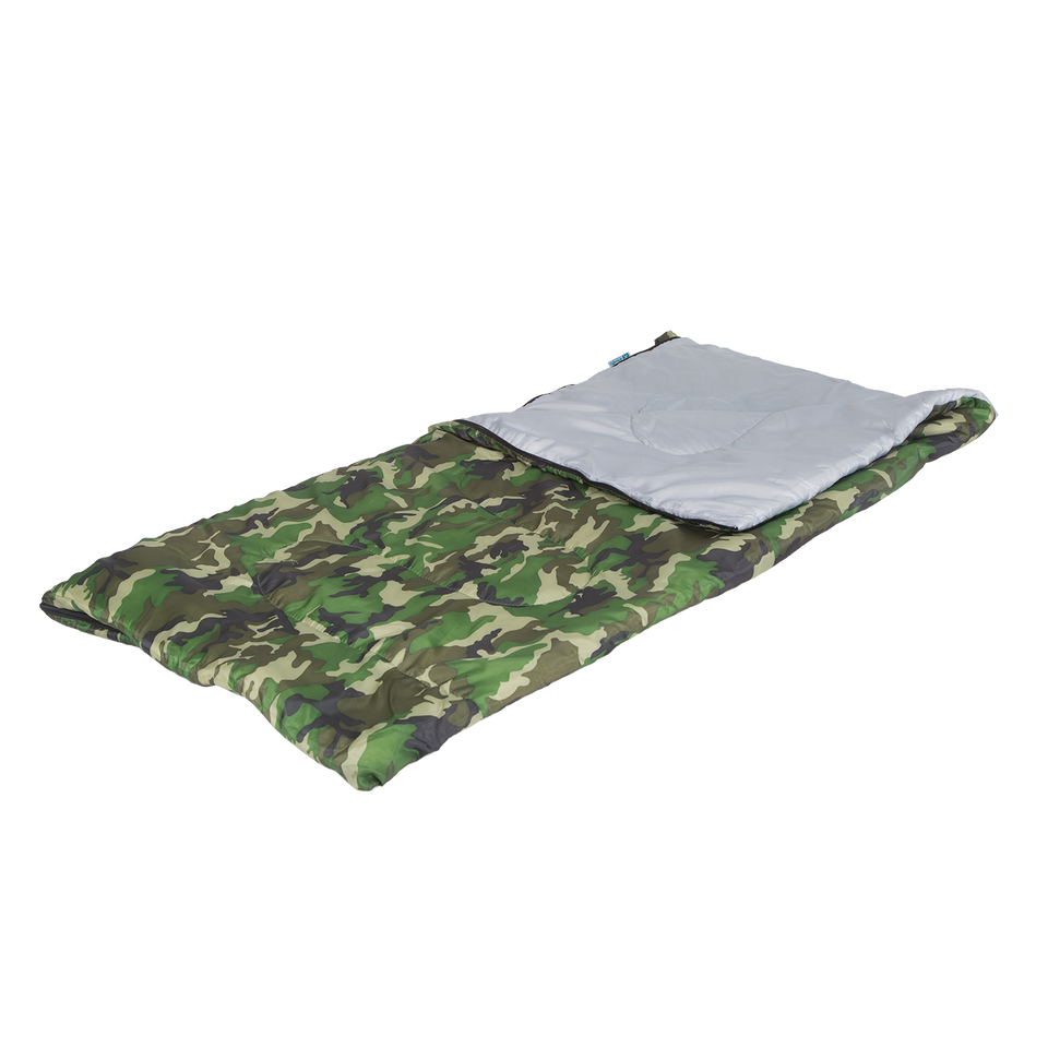 Green Camo Tent, Chair, & Sleeping Bag Set Pacific Play Tents