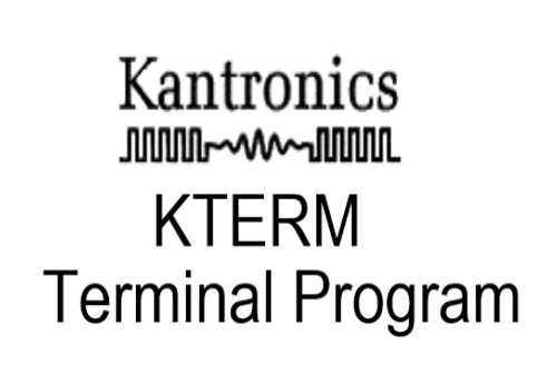 Kantronics KTERM Terminal Program