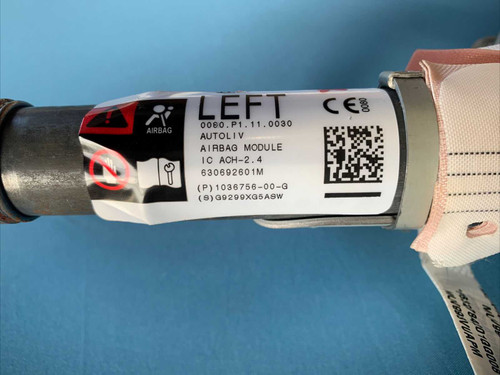 2016-2024 Tesla Model X Front Left Roof Curtain Airbag OEM