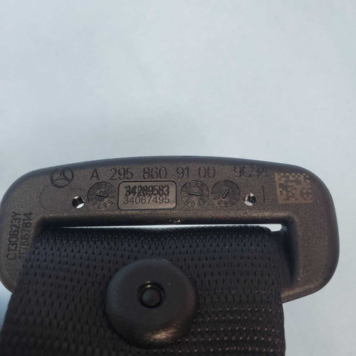 Mercedes-Benz 2022-2025 Mercedes-benz Eqe Front Left Driver SeatBelt Seatbelt Retractor Black Oem 