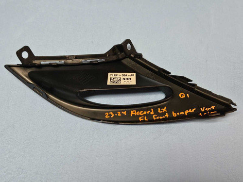 Honda 23-24 Honda Accord Lx Front Left Bumper Air Vent Moulding 7119130aa0 Oem 