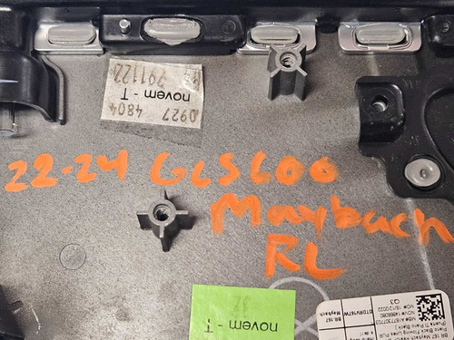 Mercedes-Benz 20-23 Mercedes-benz Gle 600 Rear Left Maybach Seat Switch Panel Black Oem 