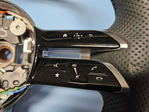 Mercedes-Benz 2023-2025 Mercedes Glb X247 Driver Steering Wheel W/ Switches Black Leather Oem 