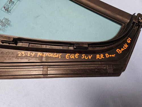 23-24 Mercedes-benz Eqe Suv Rear Right Door Side Fixed Glass A2947305802 Oem