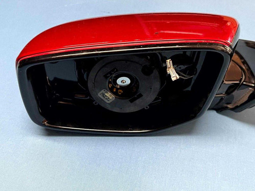 Acura 18-20 Acura TLX Left Driver Door Mirror Red Pearl R568P 11 Cut Wire OEM 