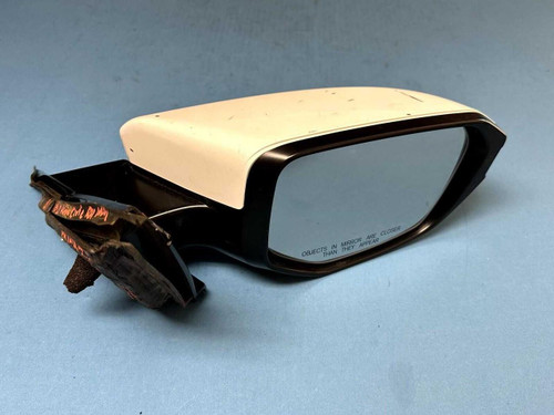 Honda 16-21 Honda Civic Right Passenger Door Mirror White Cut 11 Wire *For Parts* OEM 