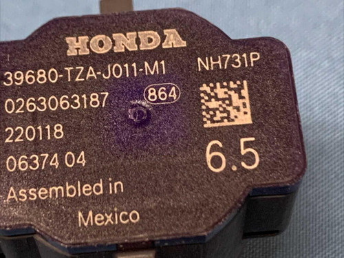 Honda 21 Honda Accord Touring Front Rear Bumper Sensor Nh731p Black 39680tzaj01zh Oem 