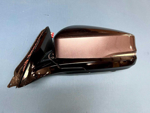 Acura 18-20 ACURA TLX LEFT DRIVER DOOR MIRROR STEEL METALLIC NH797M CUT 20 WIRE OEM 