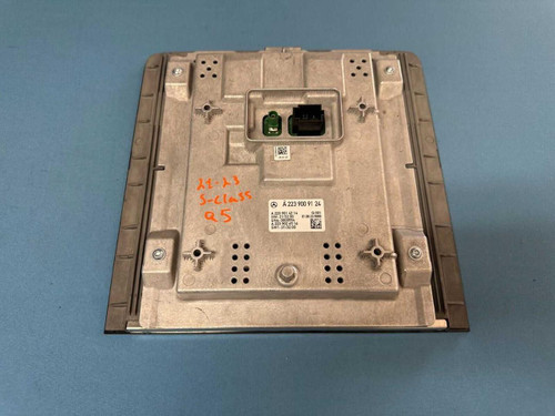 Mercedes-Benz 21-23 Mercedes-benz S-class Radio Information Display Screen 2239009124 Oem 