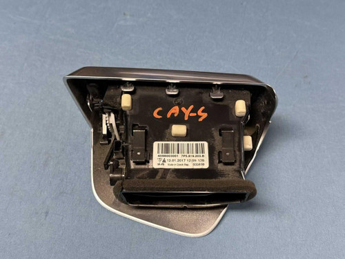 Porsche 2017 Porsche Cayenne Rear Left Center Console Vent Trim 7p5819203b Oem 