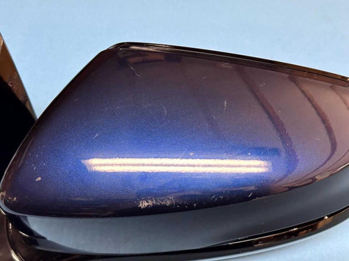 Acura 18-20 Acura TLX Left Door Mirror Obsidian Blue B588P Cut 16 Wire *for Parts* OEM 