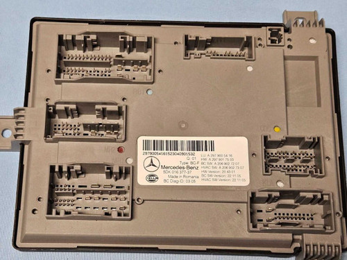 Mercedes-Benz 23-24 Mercedes-benz Eqe Sedan V297 Control Module System Unit A2979005416 Oem 