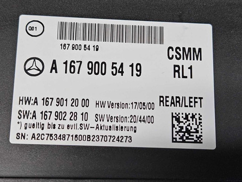 Mercedes-Benz 20-24 Mercedes-benz Gle Gls Front Right Power Control Module A1679005419 Oem 