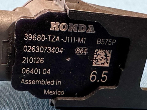 Honda 21 Honda Accord Rear Centerbumper Parking Sensor B575p Blue 39680tzaj111m1 Oem 