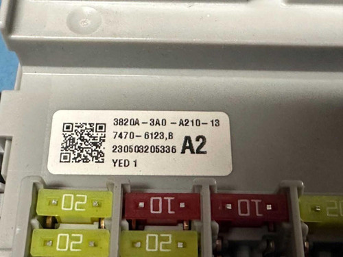 Honda 2023–2025 Honda CR-V EX Interior Cabin Fuse Box 3820A3A0A21 A2 OEM 