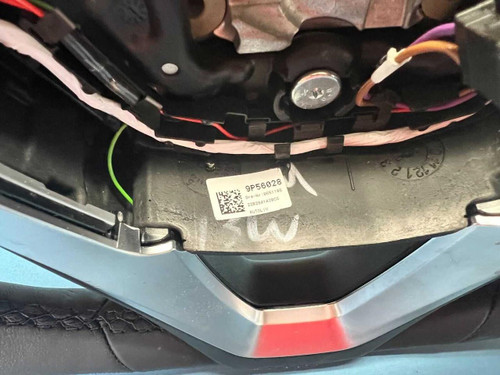 BMW 2019–2022 BMW X7 G07 Driver Steering Wheel Leather Paddles OEM 