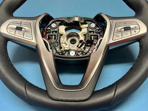 BMW 2019–2022 BMW X7 G07 Driver Steering Wheel Leather Paddles OEM 