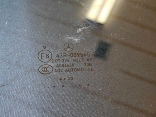 Mercedes-Benz 23-24 Mercedes-benz Eqe Suv Rear Right Side Door Window Glass A2947352600 Oem 