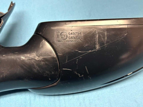 Honda 18-23 Honda Accord Right Passenger Door Mirror Black NH731P Cut Wire Arabic OEM 