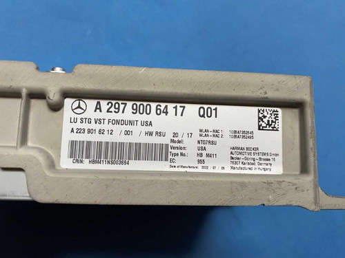Mercedes-Benz 2022 23 Mercedes-benz Eqs Radio Audio Harman Amplifier Amp 2979006417 Oem 