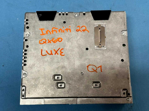 Nissan 2022 Infiniti Qx60 Radio Receiver Navigation Head Unit 259156sa2e Oem 