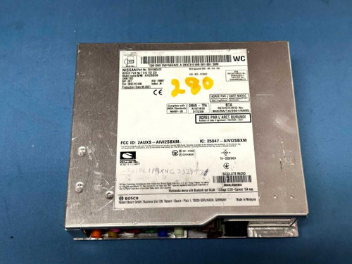 Nissan 2022 Infiniti Qx60 Radio Receiver Navigation Head Unit 259156sa2e Oem 