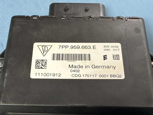 Porsche 2015-2018 Porsche Cayenne Voltage Control Module 7pp959663e Oem 