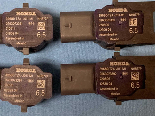 Honda 2021 22 Honda Accord Touring Rear Bumper Backup Parking Sensors 4pc Set Oem 