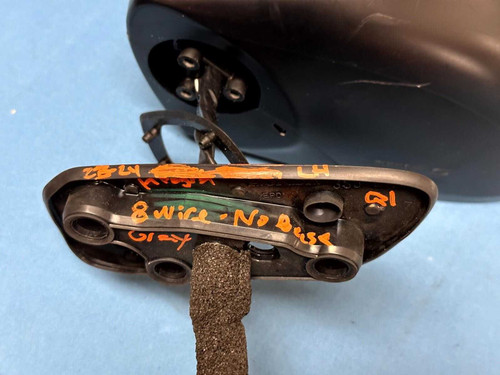 23 Acura Integra Left Door Mirror Liquid Carbon Nh885m 8 Wire *no Base* Oem