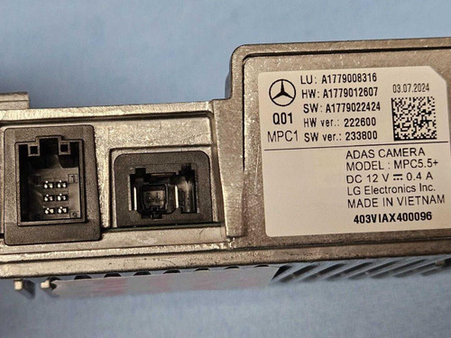 Mercedes-Benz 2024 Mercedes Front Windshield Lane Keep Assist Camera A1779008316 Oem 