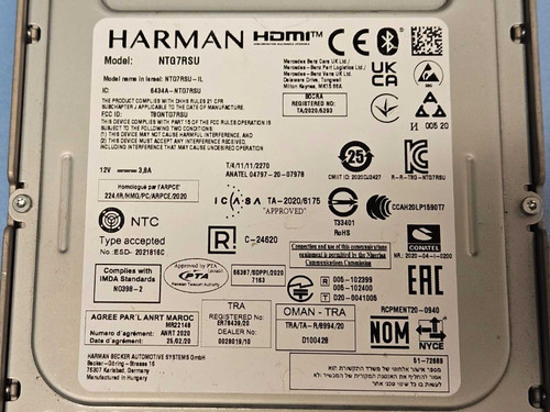 22-23 Mercedes-benz Radio Audio Harman Amplifier Amp Module 1679007931 Oem