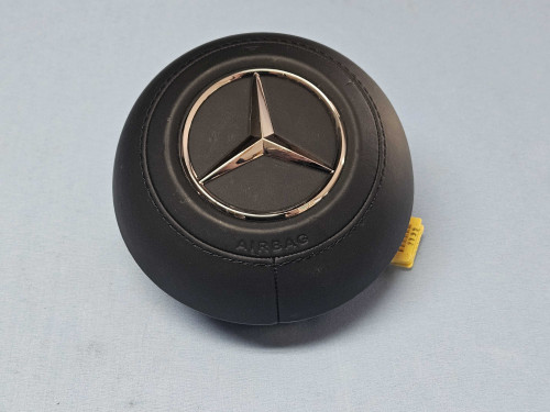 2022-2024 Mercedes-Benz EQS Front Left Driver Side Steering Wheel Airbag Black Eu OEM
