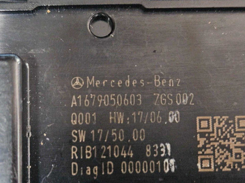 20-24 Mercedes Gle A167 2nd & 3rd Row Backrest Control Switches A1679050603 Oem