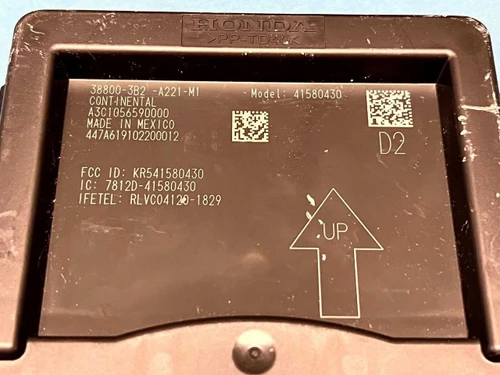 Honda 2023 24 Honda Cr-v Hybrid Sport Touring Bcm Body Control Module Unit D2 Oem 