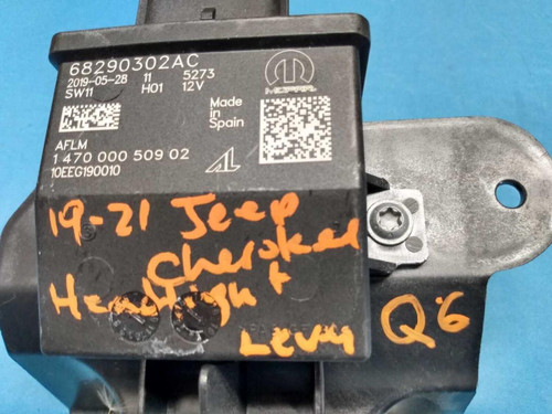 JEEP 2019-2021 Jeep Cherokee Headlight Lamp Level Sensor Control Module 68290302ac Oem 