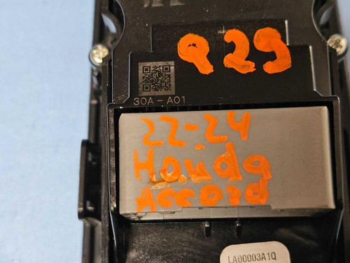 Honda 2022–2025 Honda Civic Driver Master Window Switch OEM 