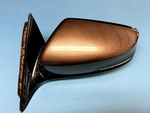 18-20 Acura Tlx Left Driver Door Mirror Canyon Bronze Yr632m Cut 16 Wire Oem