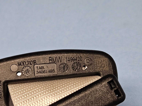 2019-2023 Bmw X5 X6 X7 Front Right Fr Passenger seatbelt Retractor Beige Oem 2019-2023 Bmw X5 X6 X7 Front Right Fr Passenger seatbelt Retractor Beige Oem