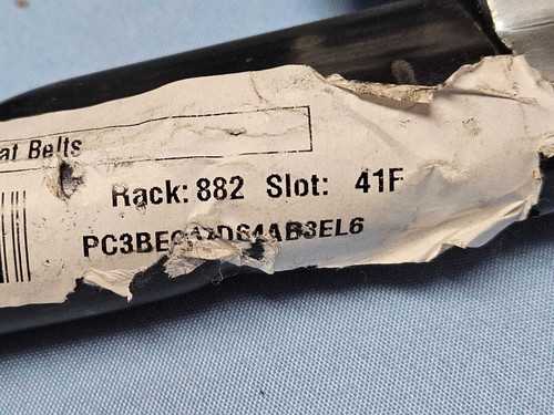 2023-2025 Ford F250 Right Front seatbelt Brown OEM