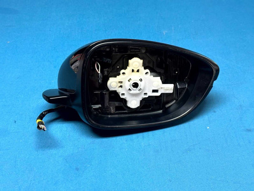 18-22 Honda Accord Right Passenger Side Door Mirror No Glass Cut Wire White OEM