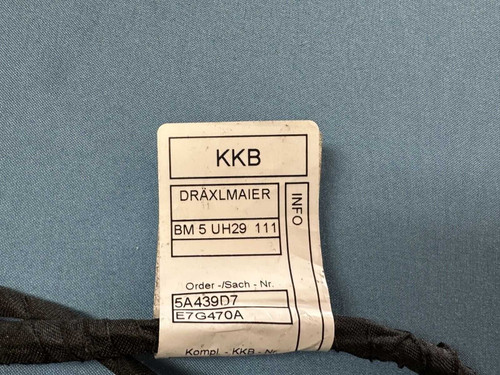 2023 Bmw X7 Rear Bumper Parking Sensor Wire Harness 61125a439d7 OEM