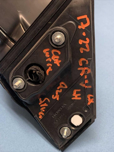 Honda 2017-2022 Honda CR-V Left Driver Side Door Mirror Lunar Silver No Wires OEM 