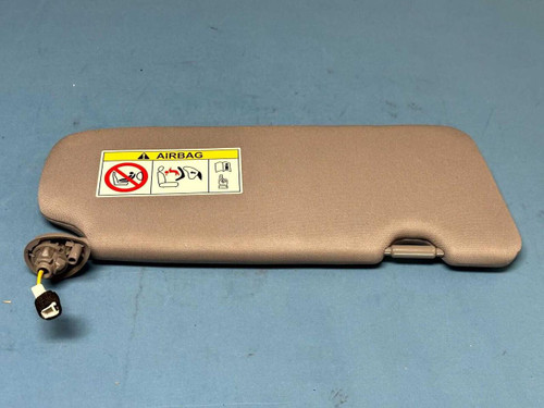 Honda 2017-2022 Honda Cr-v Left Driver Sun Visor Illuminated Gray Nh836l One Light OEM 