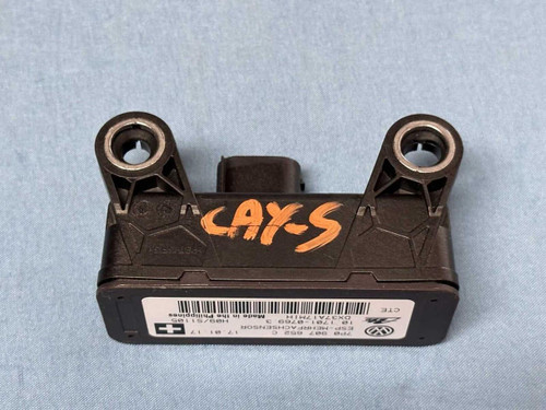 Porsche 2017 Porsche Cayenne Esp Yaw Rate Sensor 7p0907652c Oem 